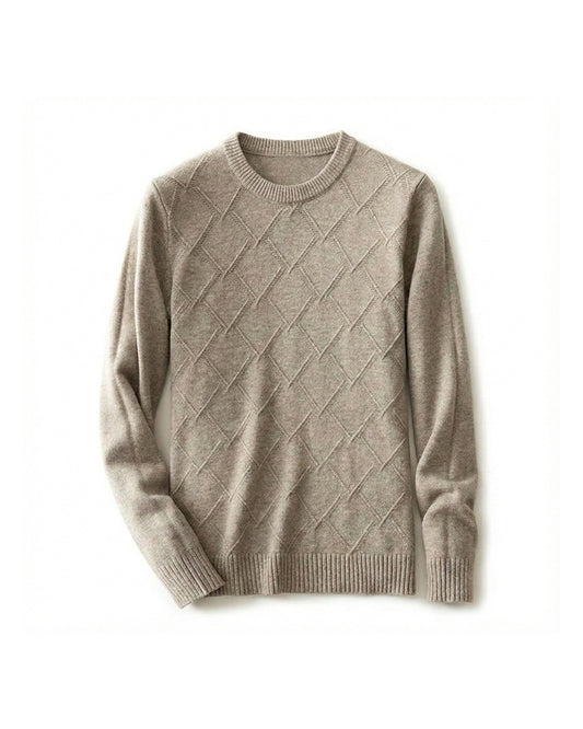 Maglione in Cashmere Argyle di James